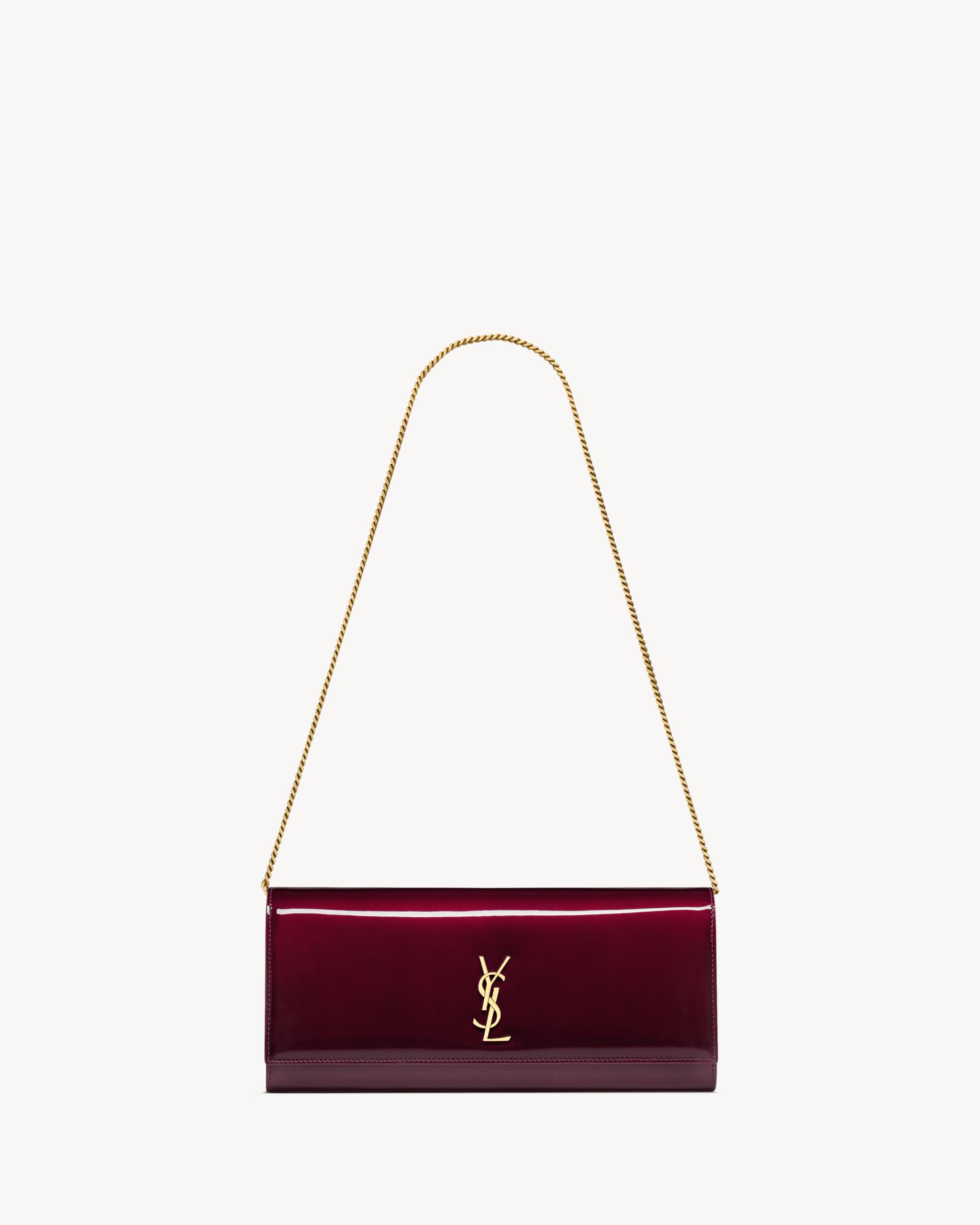 YSL KATE clutch in patent leather - Image 1